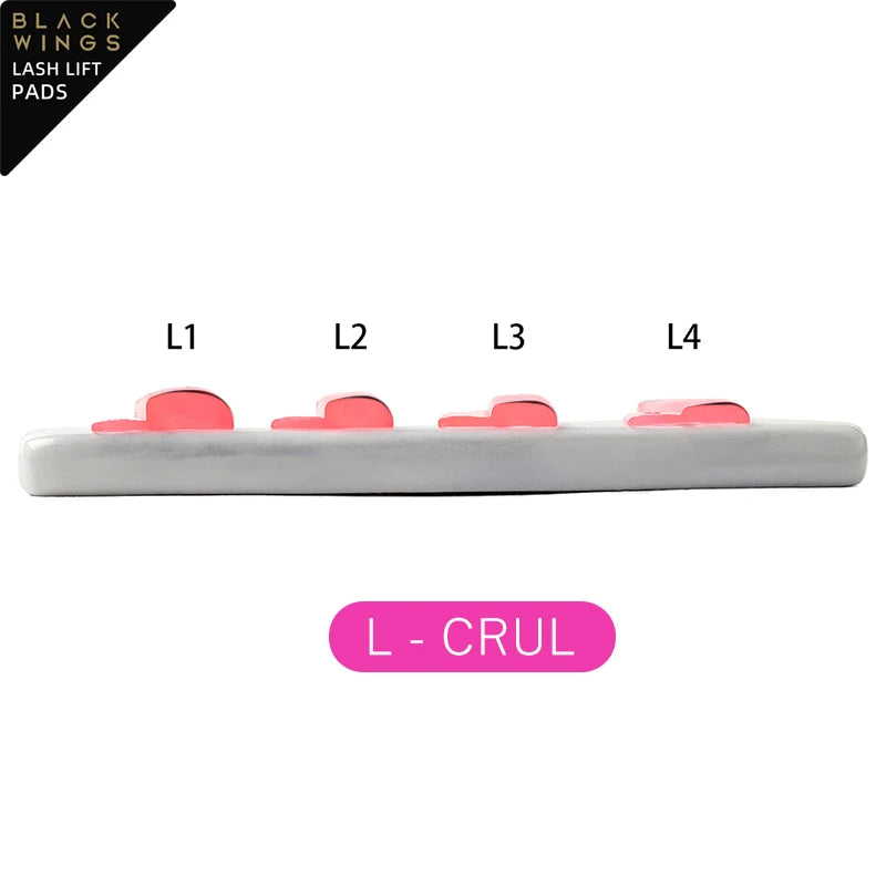 Lifting Silikonröllchen Pink Heart L - Curl