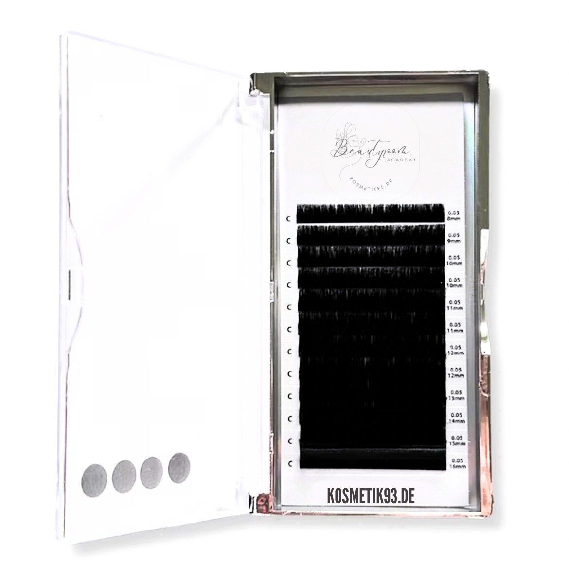 0.03 Volumen Wimpernextensions Einzellängen