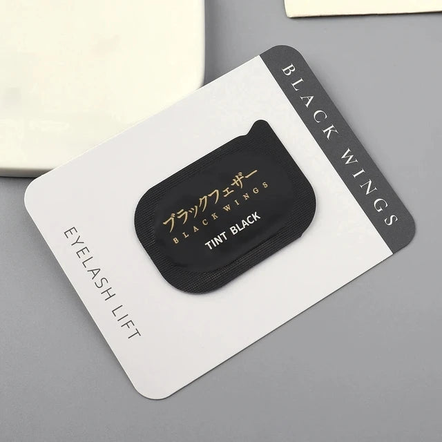 Wimpernfarbe schwarz Sachets