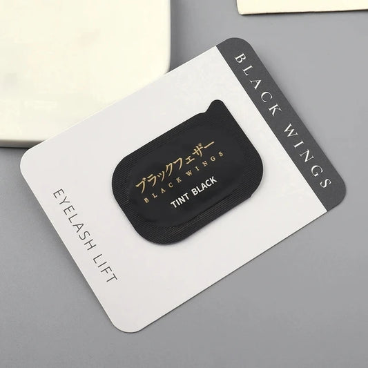 Wimpernfarbe schwarz Sachets