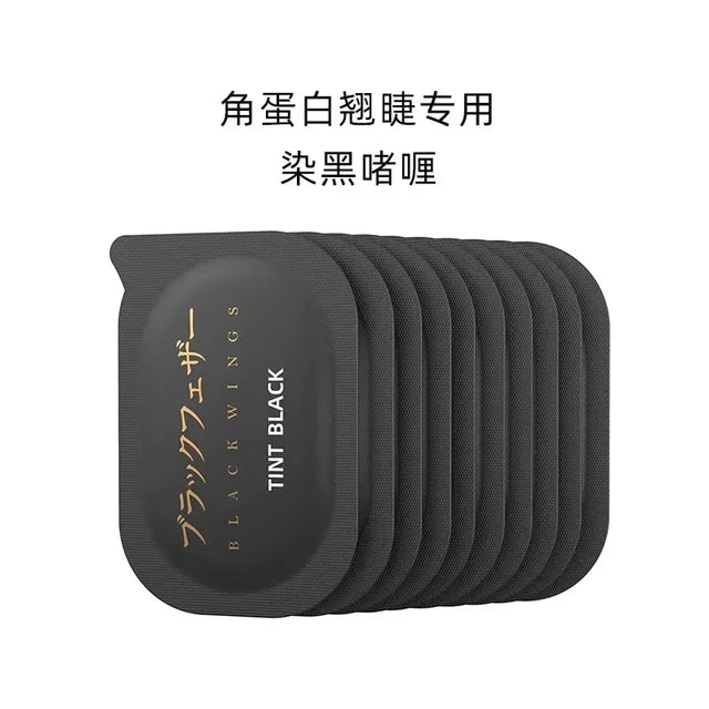 Wimpernfarbe schwarz Sachets