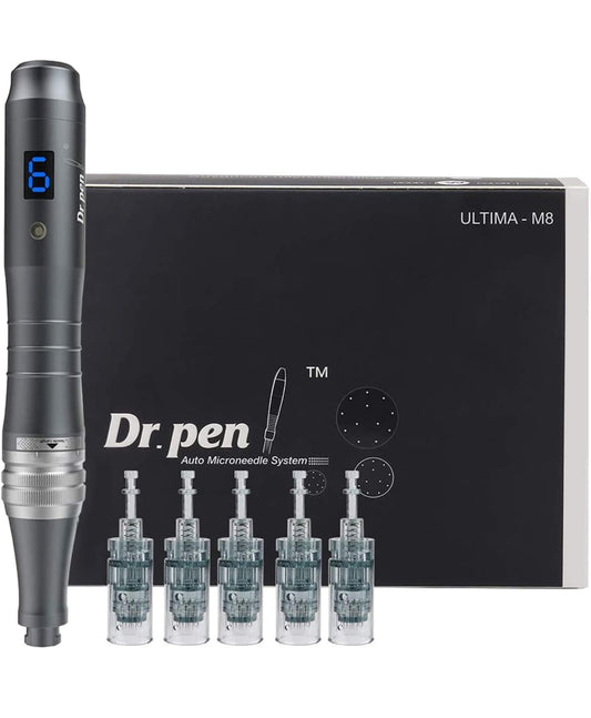 Dr.Pen Ultima M8 Professionelles Microneedling Pen + 5 Nadeln