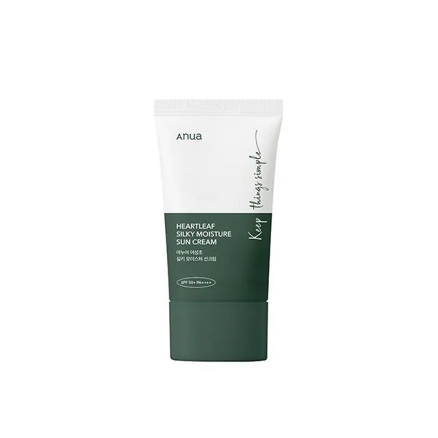 Anua - Heartleaf Silky Moisture Sun Cream - Sonnencreme