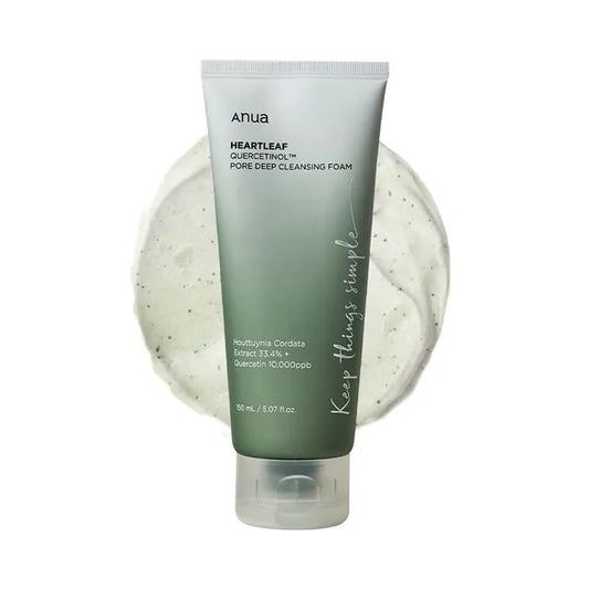 Anua – Heartleaf Quercetinol Pore Deep Cleansing Foam