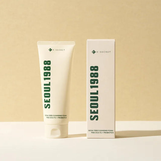 KSECRET – SEOUL 1988 Cleansing Foam: Pine Cica 1% + Probiotics
