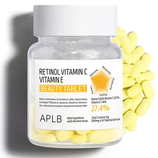APLB – Retinol + Vitamin C + Vitamin E Beauty Tablets