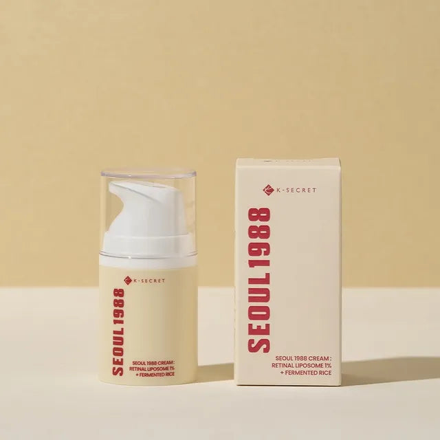 KSECRET – SEOUL 1988 Cream: Retinal Liposome 1% + Fermented Rice (Anti-Aging Gesichtscreme)