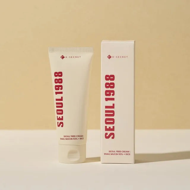 KSECRET – SEOUL 1988 Cream: Snail Mucin 93% + Rice