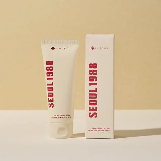 KSECRET – SEOUL 1988 Cream: Snail Mucin 93% + Rice
