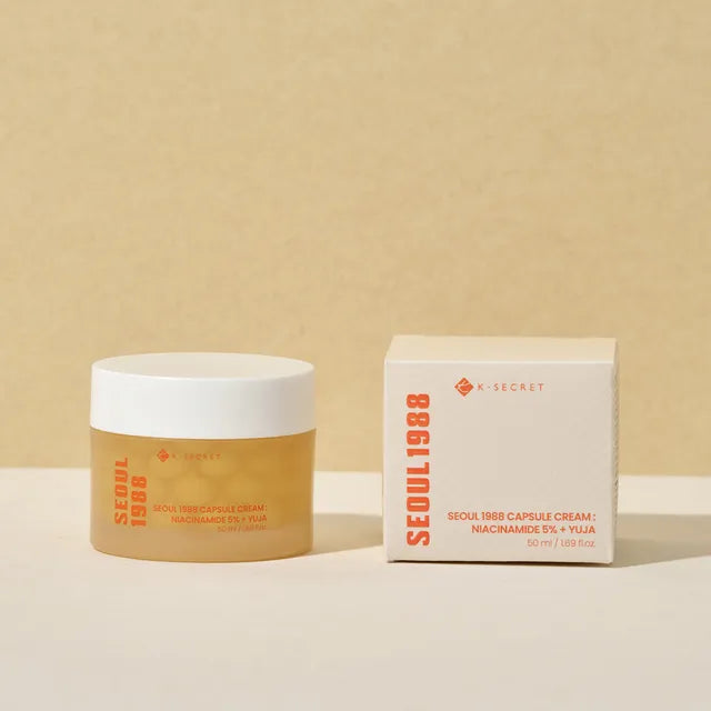 KSECRET – SEOUL 1988 Capsule Cream: Niacinamide 5% + Yuja